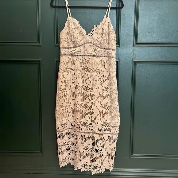 Ark & Co | Dresses | Ark Nc Floral Blush Lace Dress | Poshmark